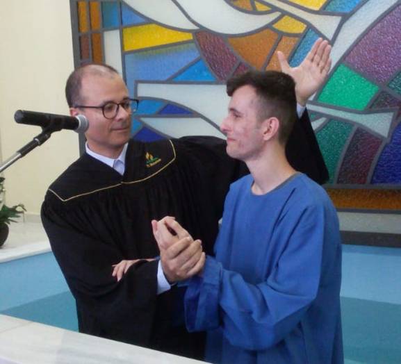 Batismo quase dez anos depois